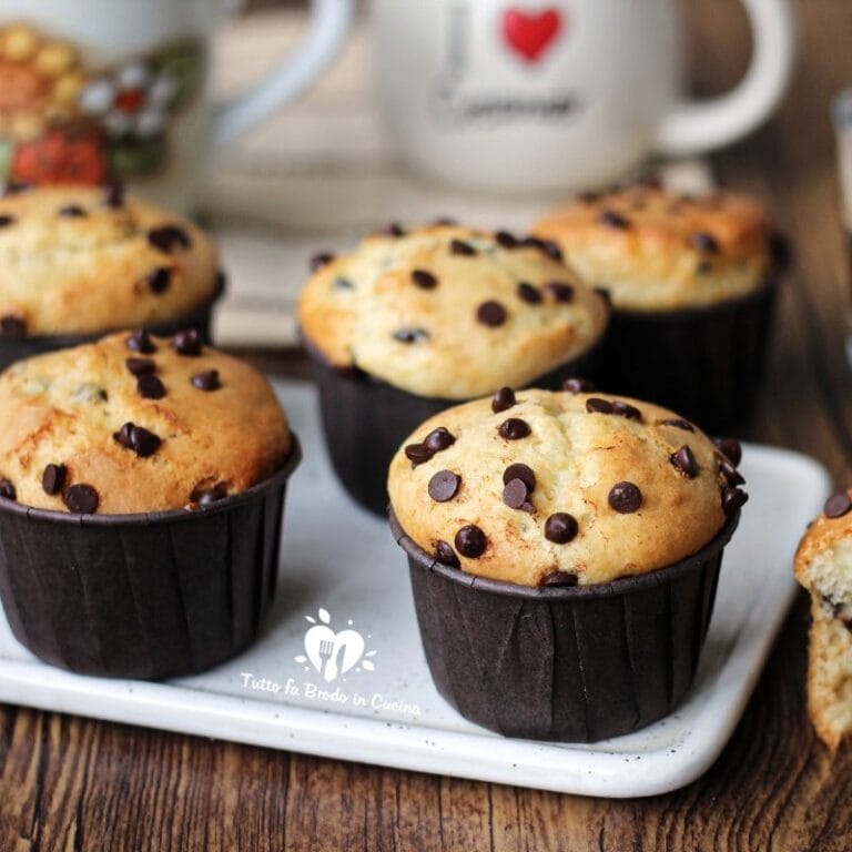 Yogurt and chocolate chip muffins