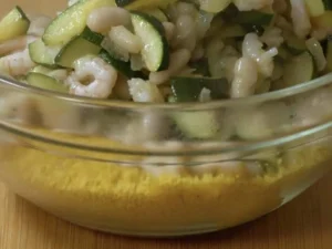 couscous with beans and shrimp11