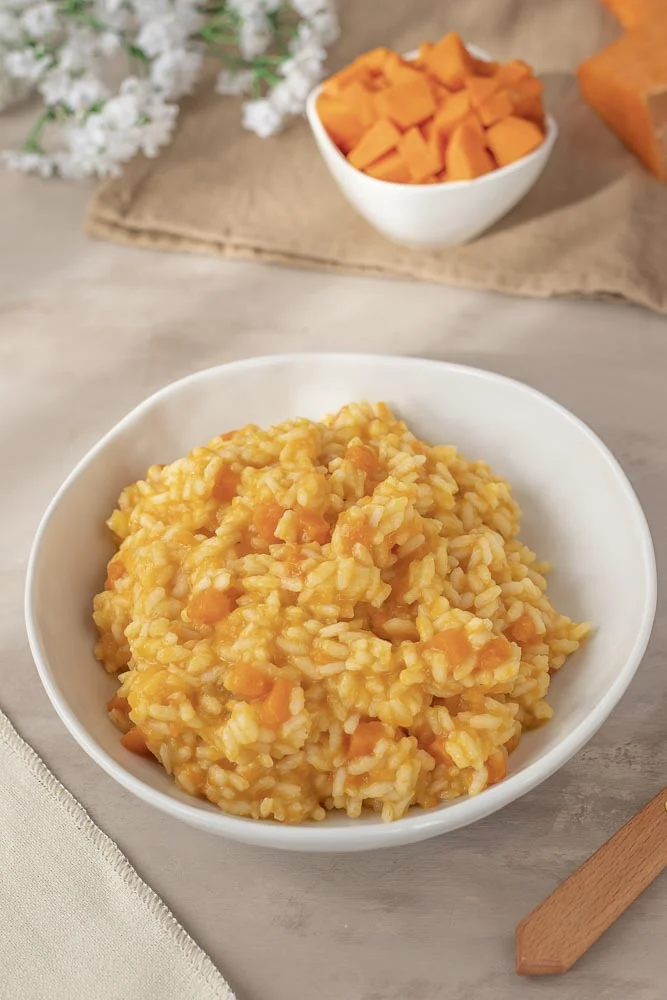Pumpkin risotto